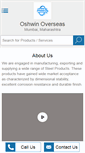 Mobile Screenshot of oshwinoverseas.com